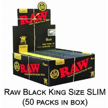 Raw Black King Size Slim