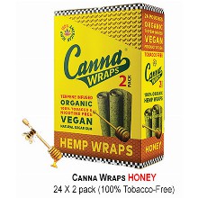 Canna Hemp Wraps honey