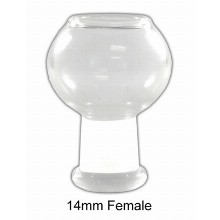 Clear Bowl Peace Female 14 mm
