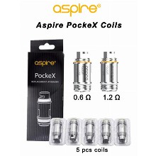 Aspire Pockex Coils 0.6 Ohm 1.2 Ohm