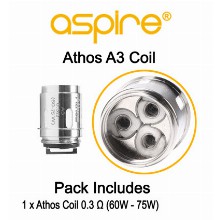 Athos A3 Coil 0.3 Ohm