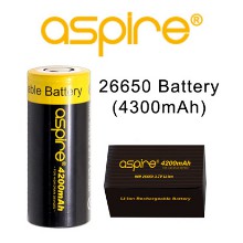 Aspire 26650 Battery 4300mah