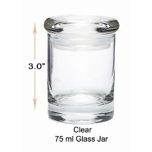 3 Inch Clear Jar 75ml