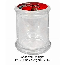 12 Oz Glass Jar 3.5x5