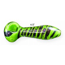 4.5 Inch Green black Hand Pipe