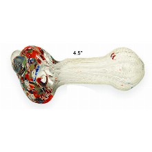 4.5 Inch Mixed Colored Glass Hand Pipe