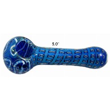 5 Inch Blue An Black Hand Pipe