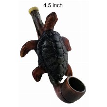 4.5 Inch Turtle Wooden Pipe