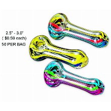 2.5 3 Inch Glass Hand Pipe