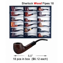 18 Inch Sherlock Wood Pipe