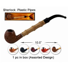 10 Inch Sherlock Plastic Pipes