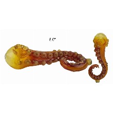 5.0 Inch Octopus Glass Hand Pipe 4827