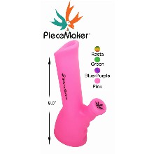 9 Inch Piecemaker Silicone Bong With Removable Cap