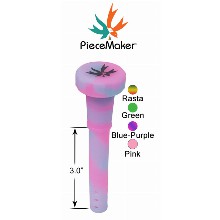 3 Inch Piecemaker Silicone Downstem Diffuser With Removable Cap