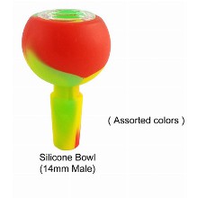 14mm Male Colorful Silicone Bowl