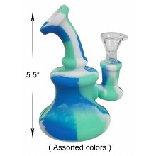 5.5 Inch Silicone Water Pipe