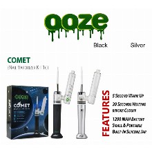 OOZE Comet Enail Vaporizer Kit 1200mah Battery Black Color