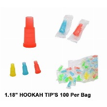 1.18 Inch Hookah Tip 100 Per Bag