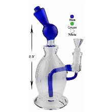 8 Inch Glass Water Pipe