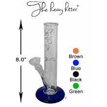 8 Inch The Heavy Hitter Straight Shooter Water Pipe