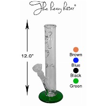 12 Inch The Heavy Hitter Straight Shooter Water Pipe