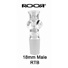 Roor Glass Bowl 18mm Male Rtb