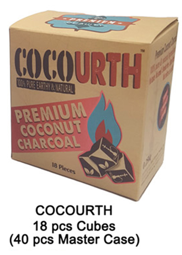 Cocourth Slow Burn Charcoal 18 Pcs