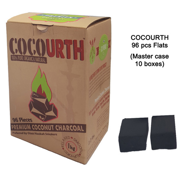 Cocourth Slow Burn Charcoal Flats 96 Pcs