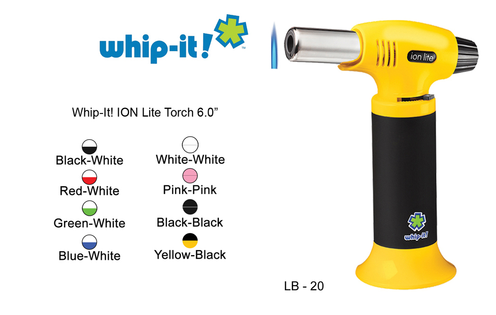 6.0 Inch Whip it! Ion Lite Torch