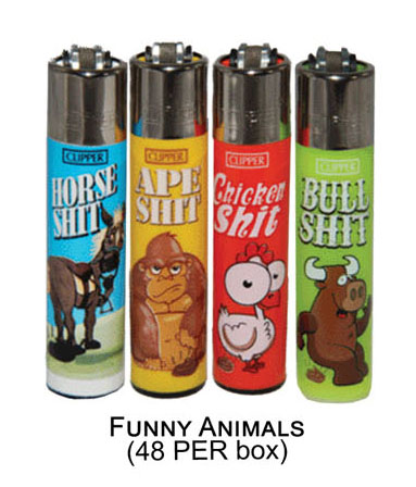 Clipper Lighter Funny Animals