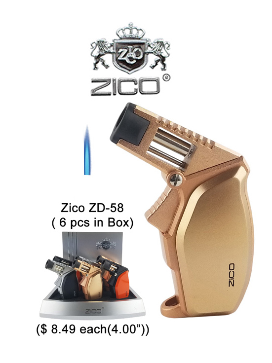 4.0 Inch Zico Zd 58 Torch Lighter
