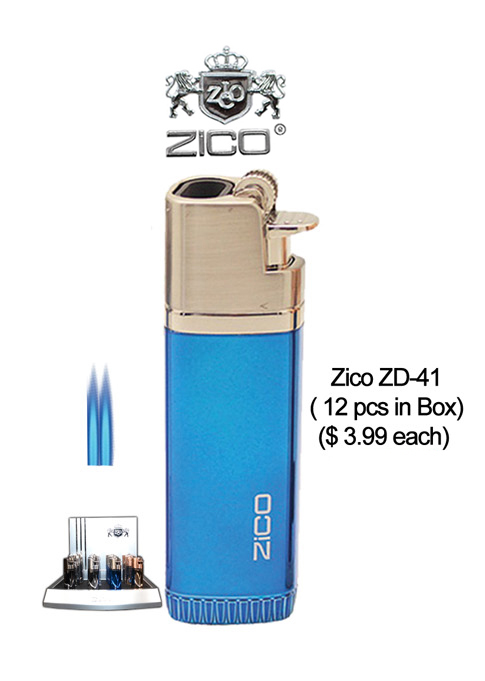 Zico Zd 41 Double Flame Torch Lighter