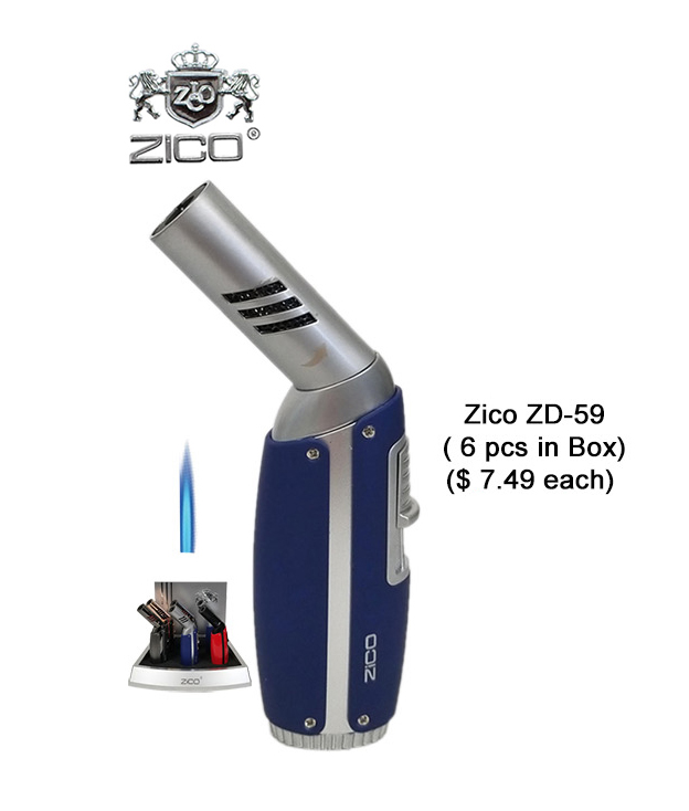 Zico Zd 59 Spining Head Torch Lighter