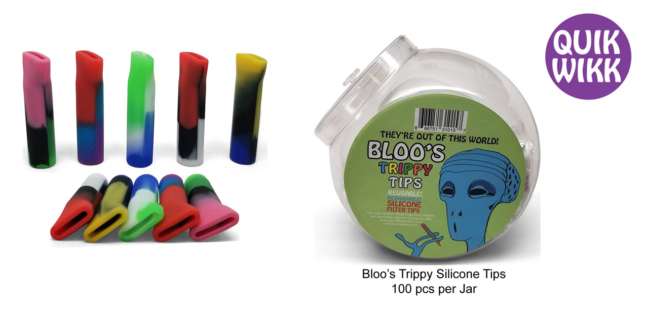 Bloo Inchs Trippy Silicone Tips