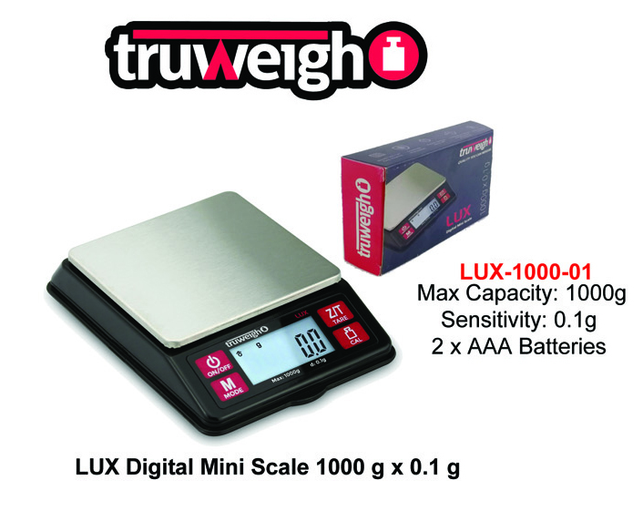 Truweight Digital Mini Scale Lux 1000 01