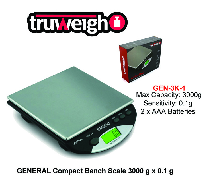 Truweight General Compact Bench Scale Gen 3k 1