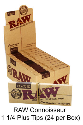 Raw Connoisseur 1 1 & 4 Plus Tips