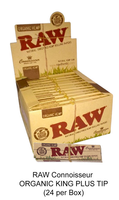 Raw Connoisseur Organic King Plus Tip
