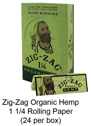 Zig Zag Organic Hemp 1 1 & 4 Paper