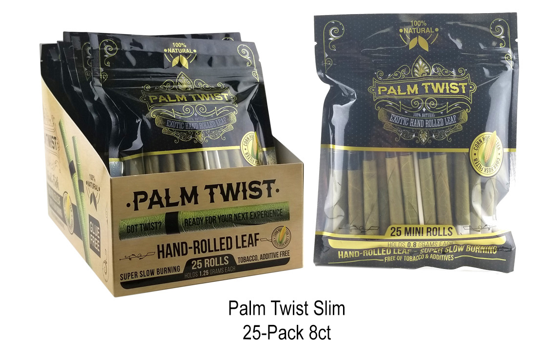Palm Twist Slim 25 Rolls