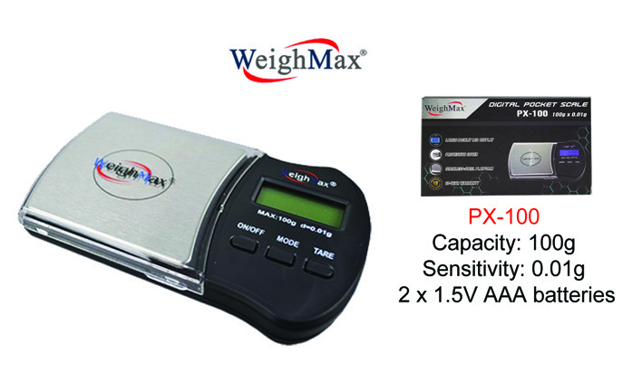 WeighMax Digital Pocket Scale Px 100