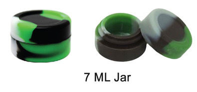 7 Ml Silicone Jar Mixed Colors