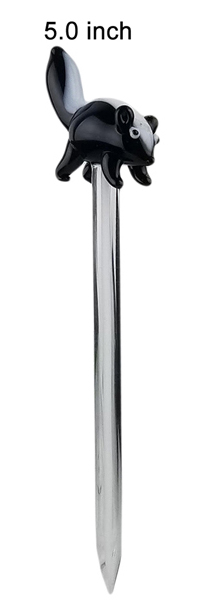 5 Inch Skunk Glass Dab Tool