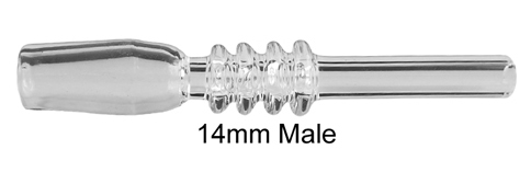 14mm Glass Replacement Nail Male