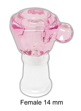 Pink Bowl Peace Female 14 mm