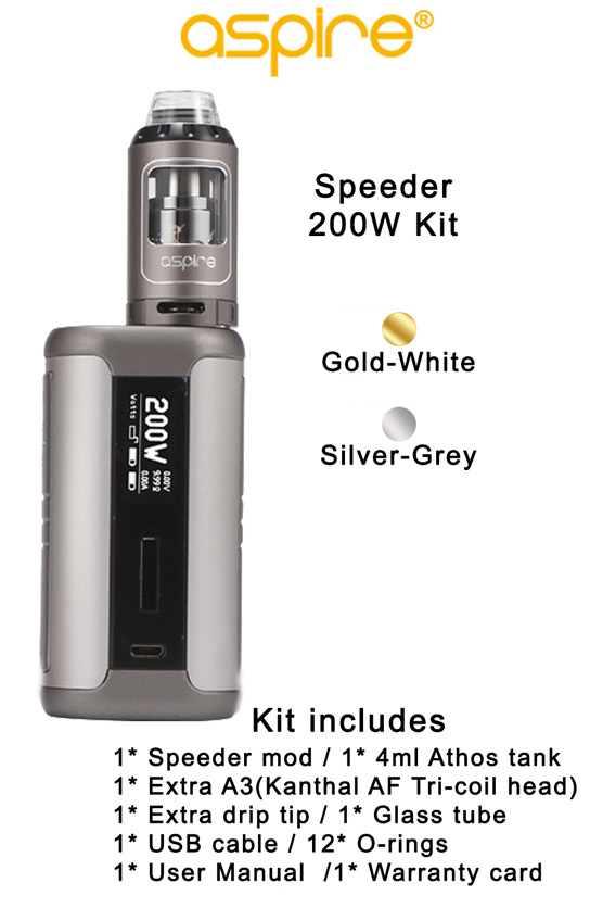 Aspire Speeder 200w Kit