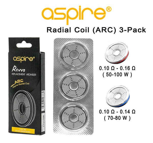 Redial Coil arc 3 pack