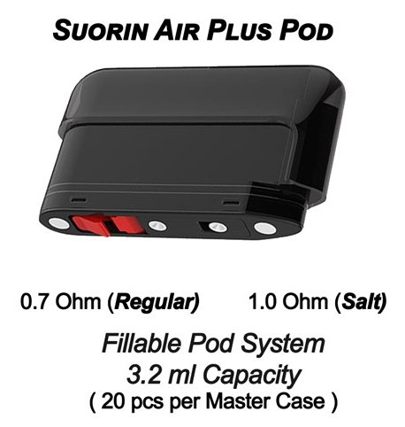 Suorin Air Plus Pod 0.7 Ohm 1.0 Ohm