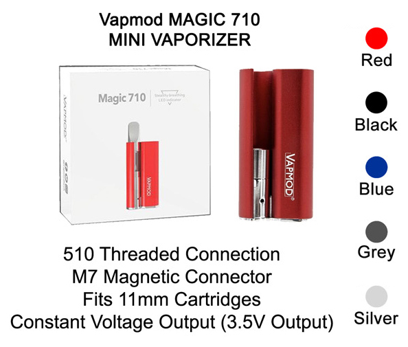 Vapmod Magic 710 Mini Vaporizer Red