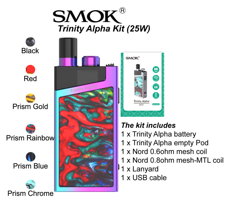 Smok Trinity Alpha Kit 25w